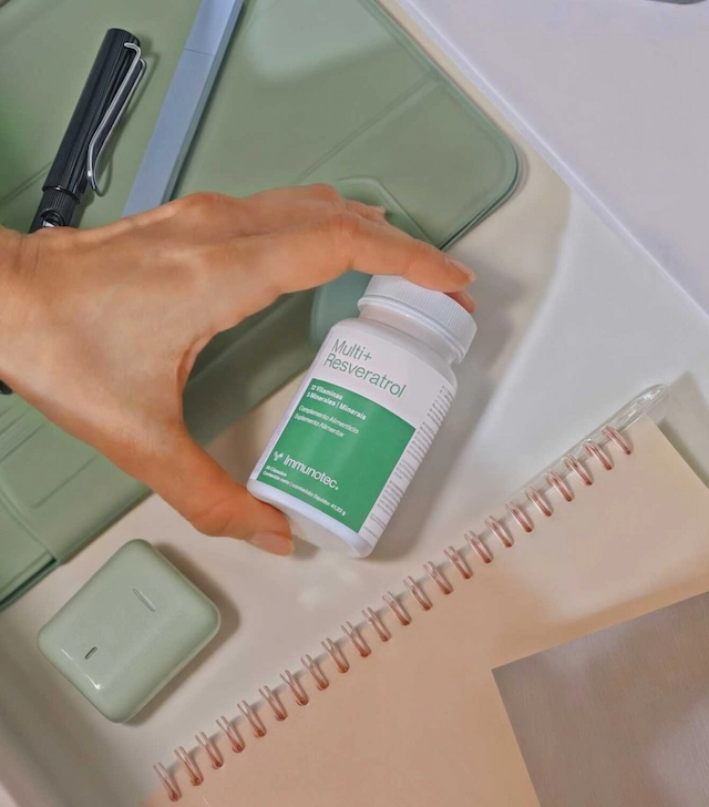 Multi Resveratrol Immunotec Vitaminas, Minerales y Antioxidantes 3