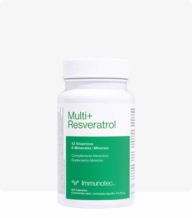 Multi Resveratrol Immunotec Vitaminas, Minerales y Antioxidantes