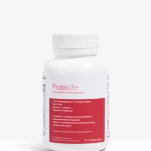 Probio 3+ Immunotec Probióticos, Prebióticos y Arándano Rojo